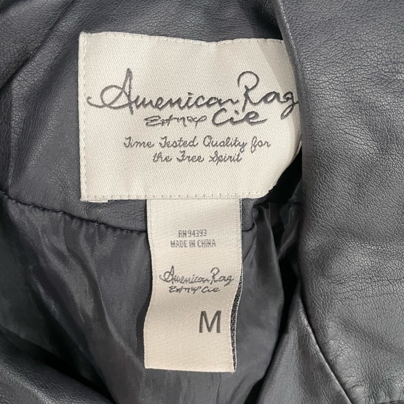 American Rag leather jacket - Picture 3 of 4